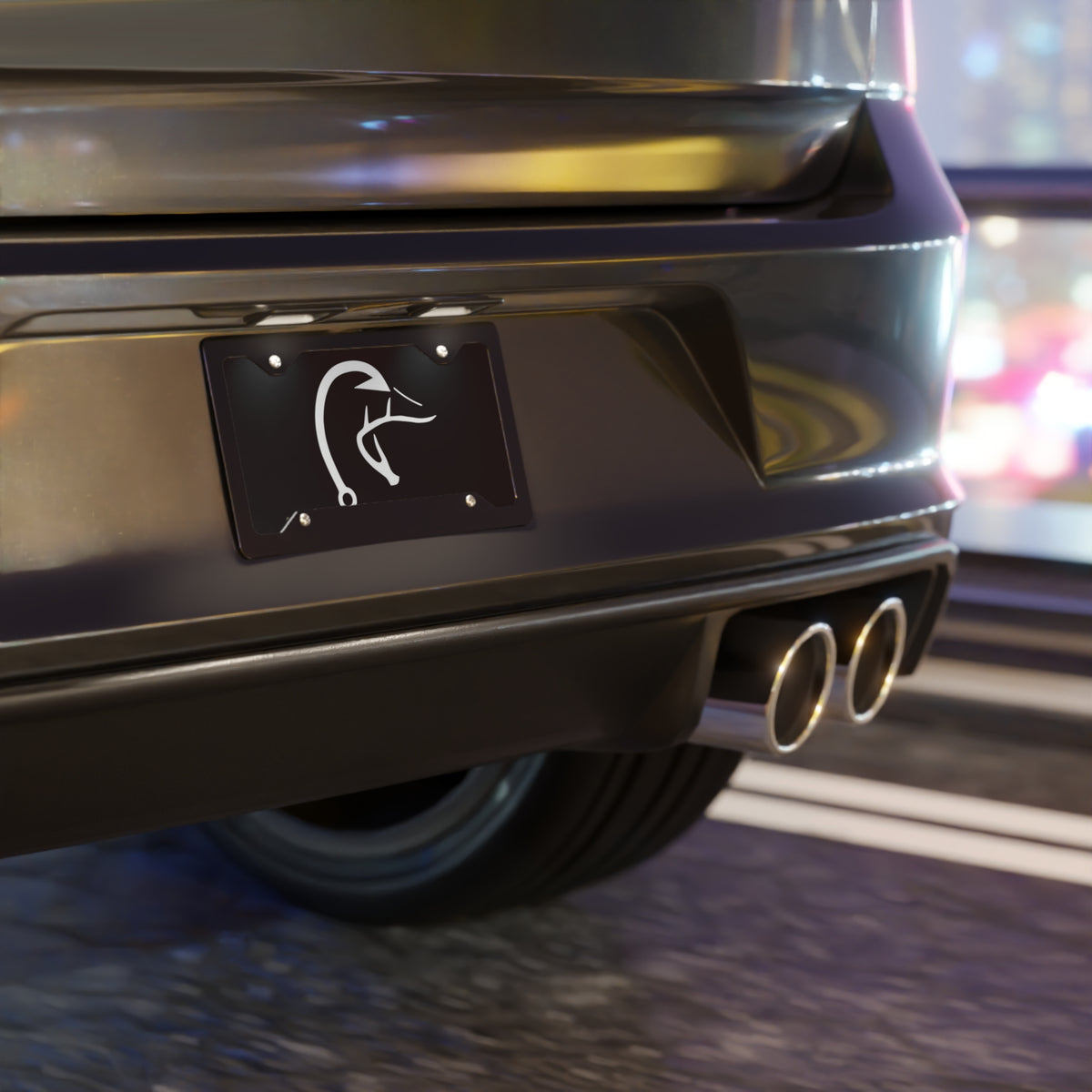Hook & Antler Duck Head Vanity Plate