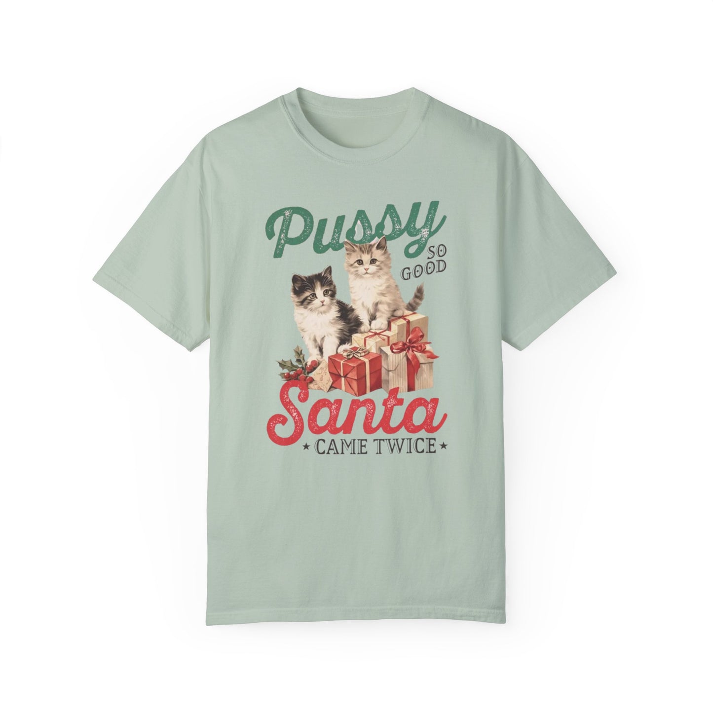 Santa Came Twice Comfort Colors Unisex T-shirt