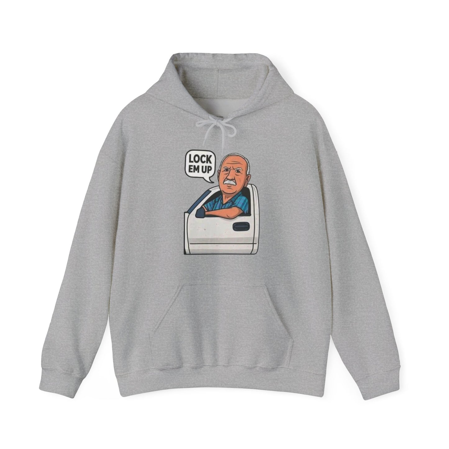 Lock Em Up Unisex Heavy Blend™ Hooded Sweatshirt