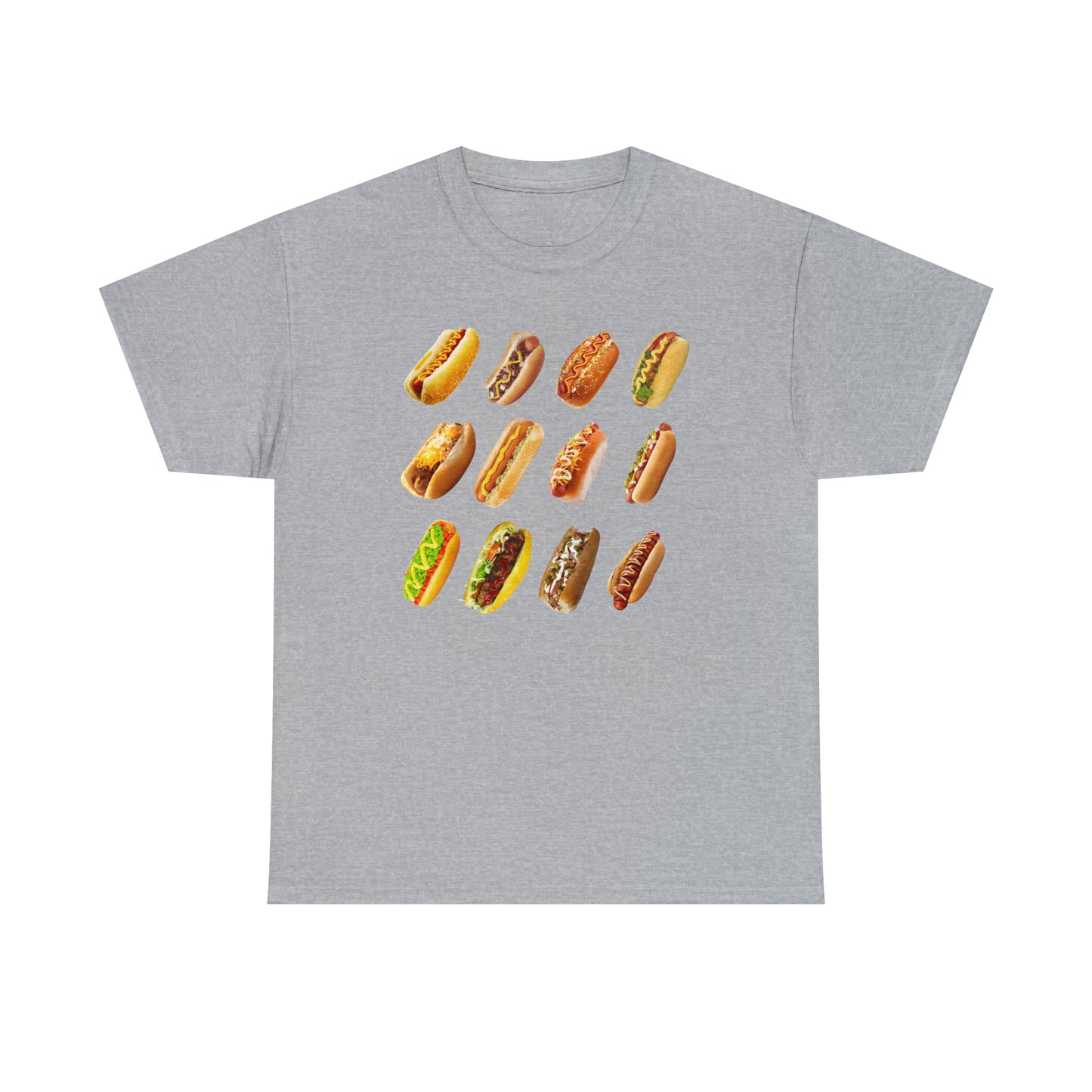 Hotdog Unisex Heavy Cotton Tee