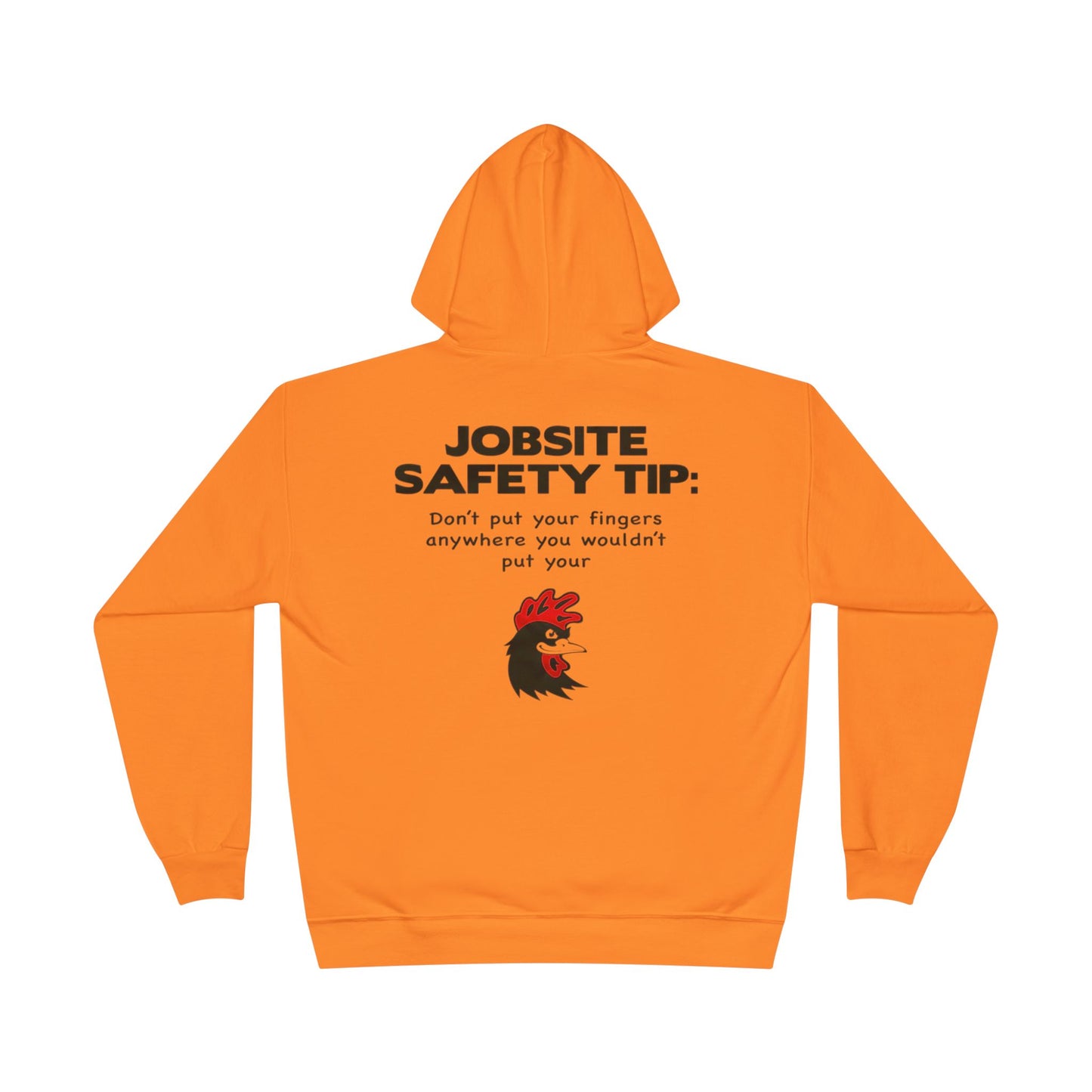 Jobsite Safety Tip Unisex EcoSmart® Pullover Hoodie Sweatshirt