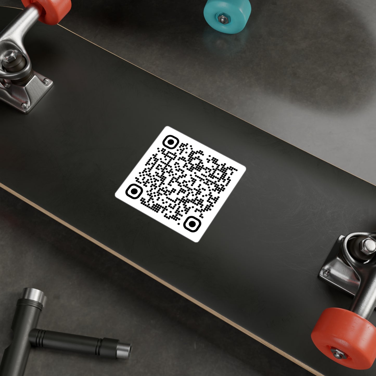 Show Me Them T's QR Code Vinyl Decals