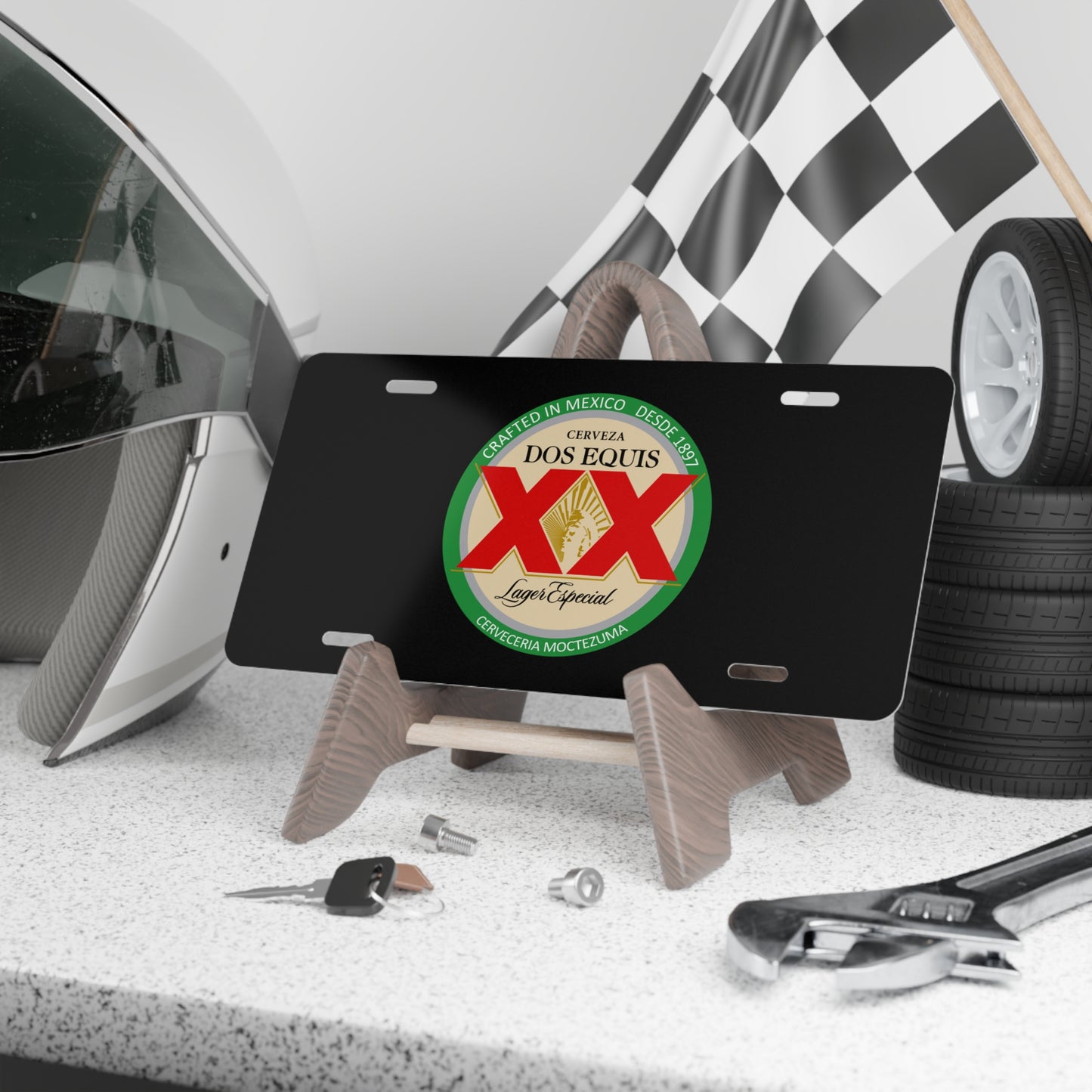 Dos Equis Vanity Plate