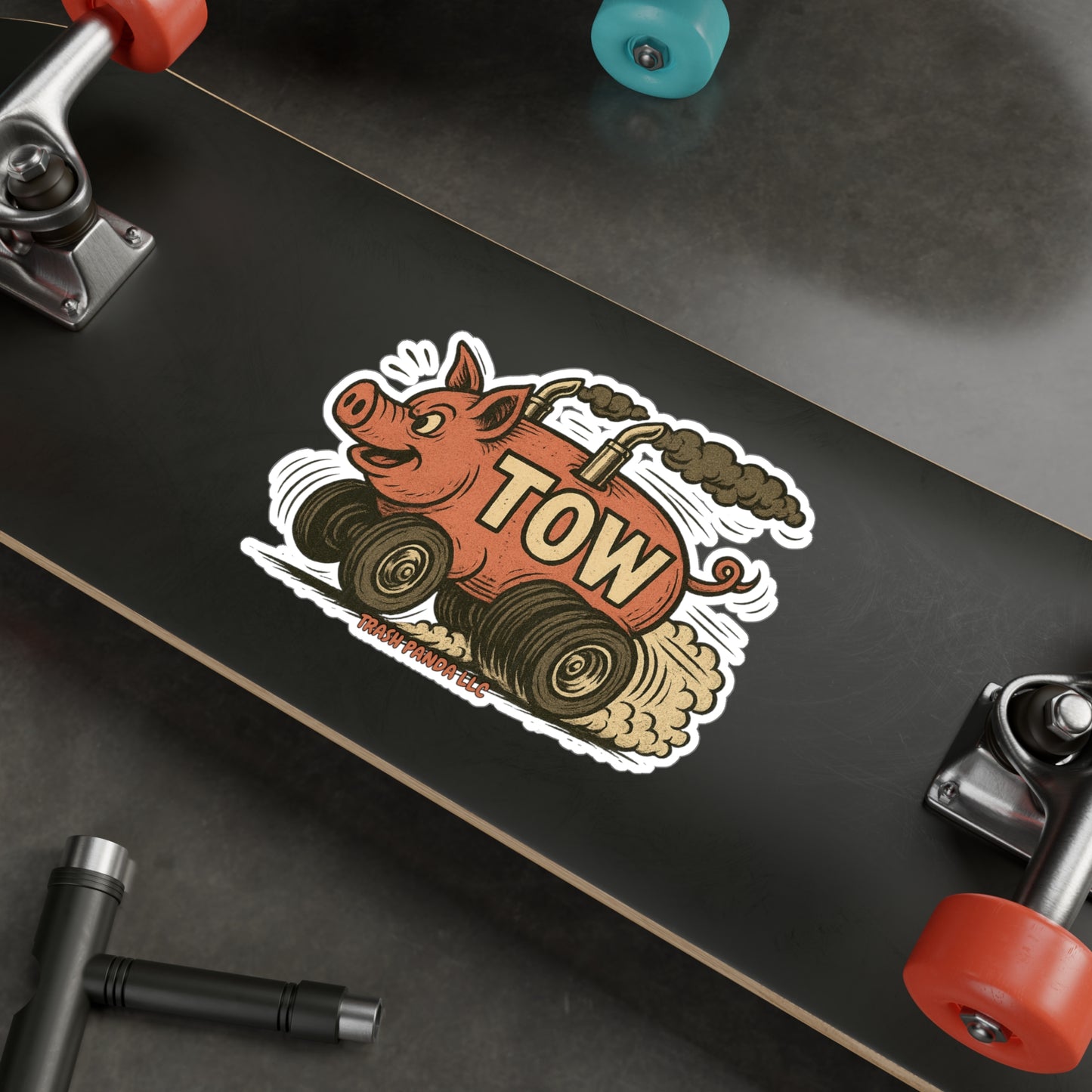 TOW PIG Vinyl Decal
