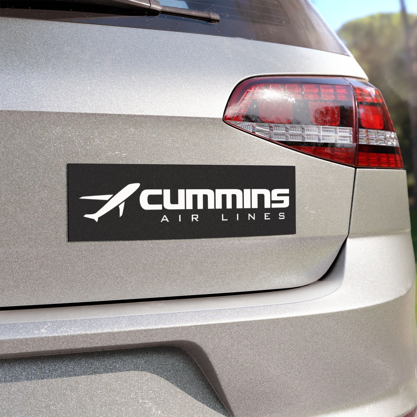 Cummins Air Lines Car Magnet