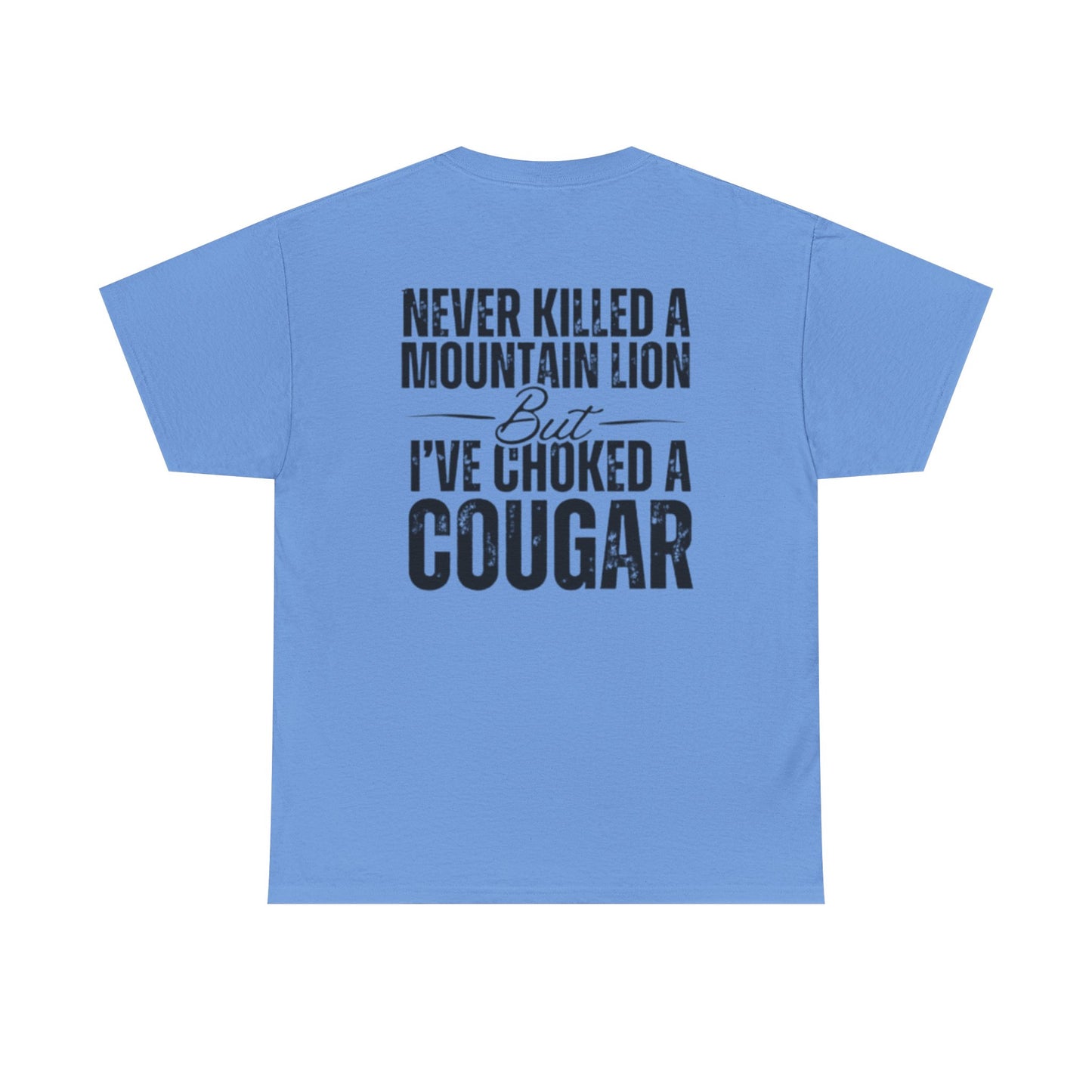 Choked A Cougar Unisex Heavy Cotton Tee