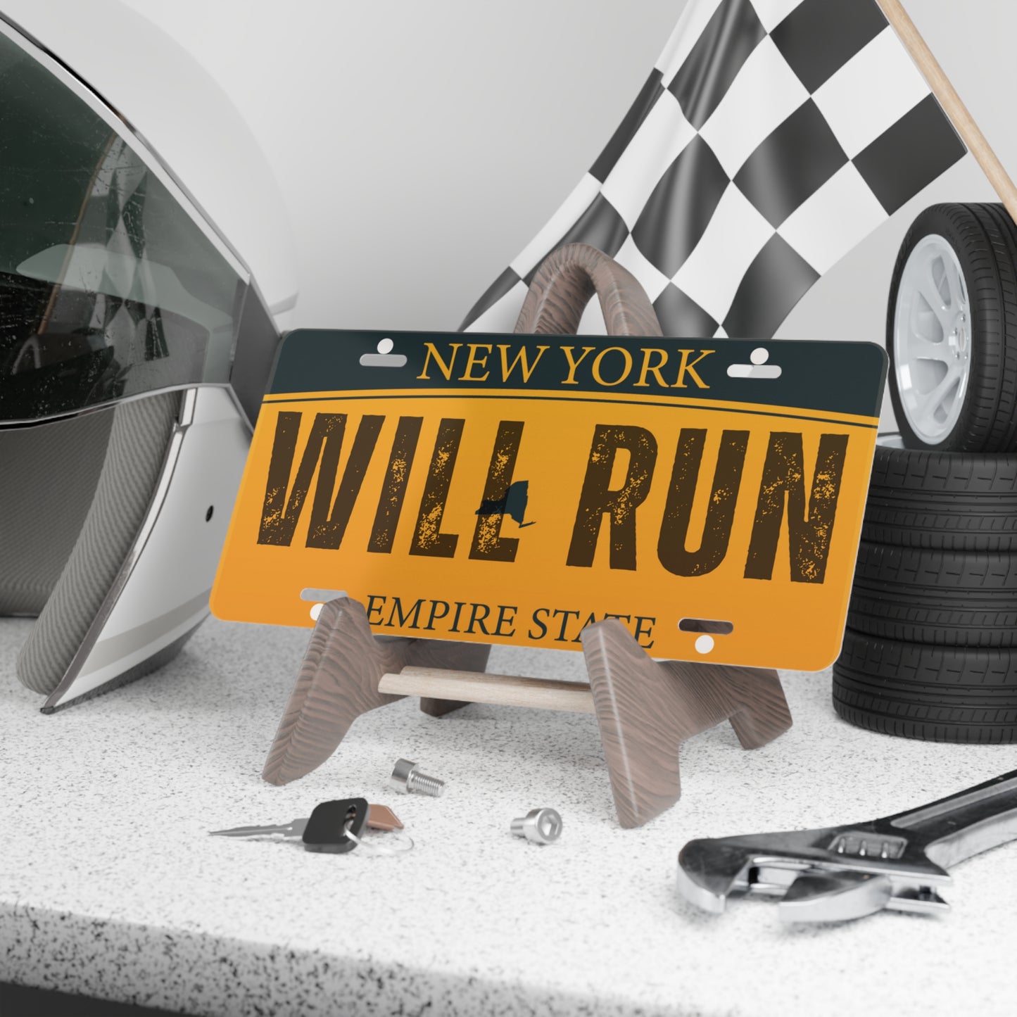 Will Run NY Vanity Plate