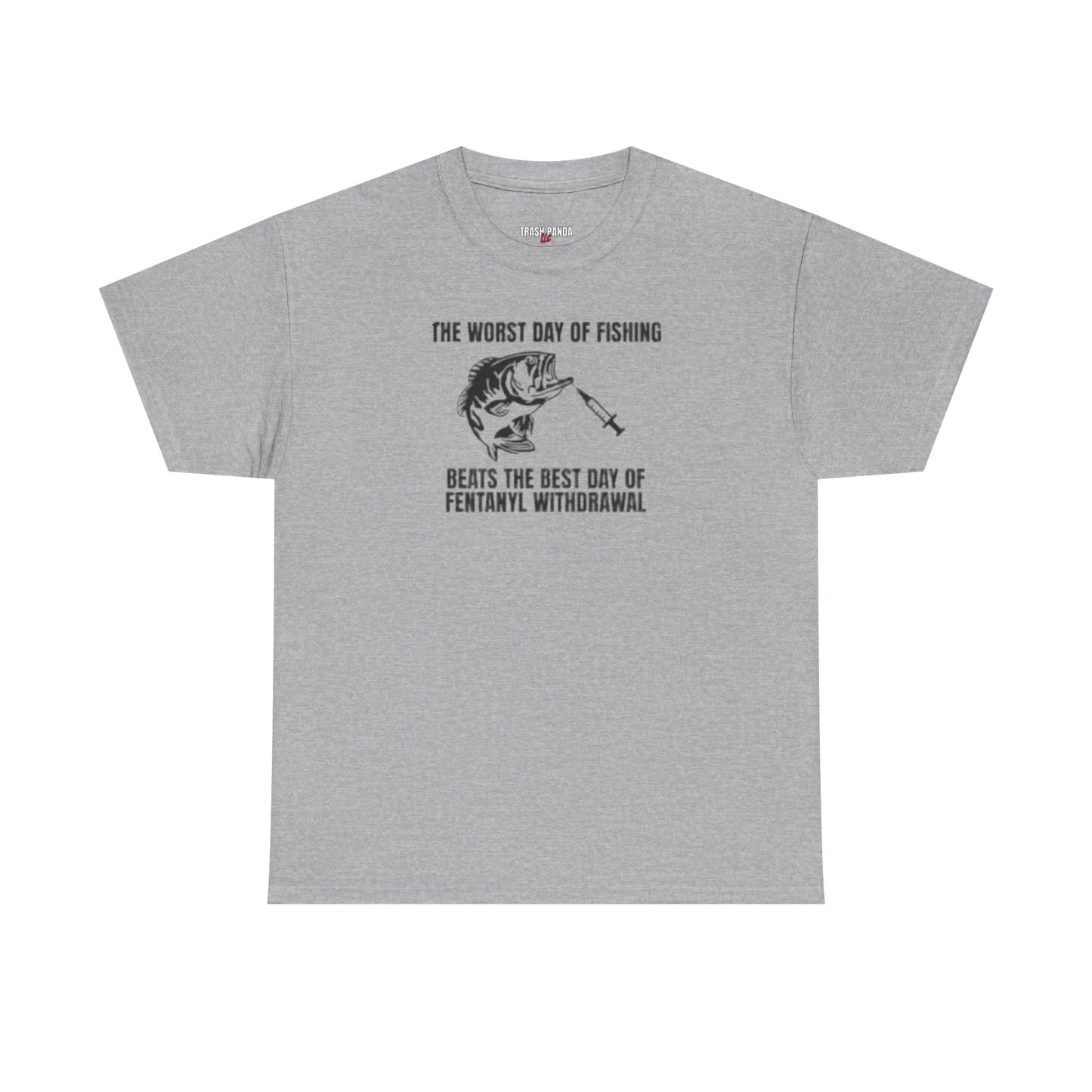 Worst Day Fishing Unisex Heavy Cotton Tee