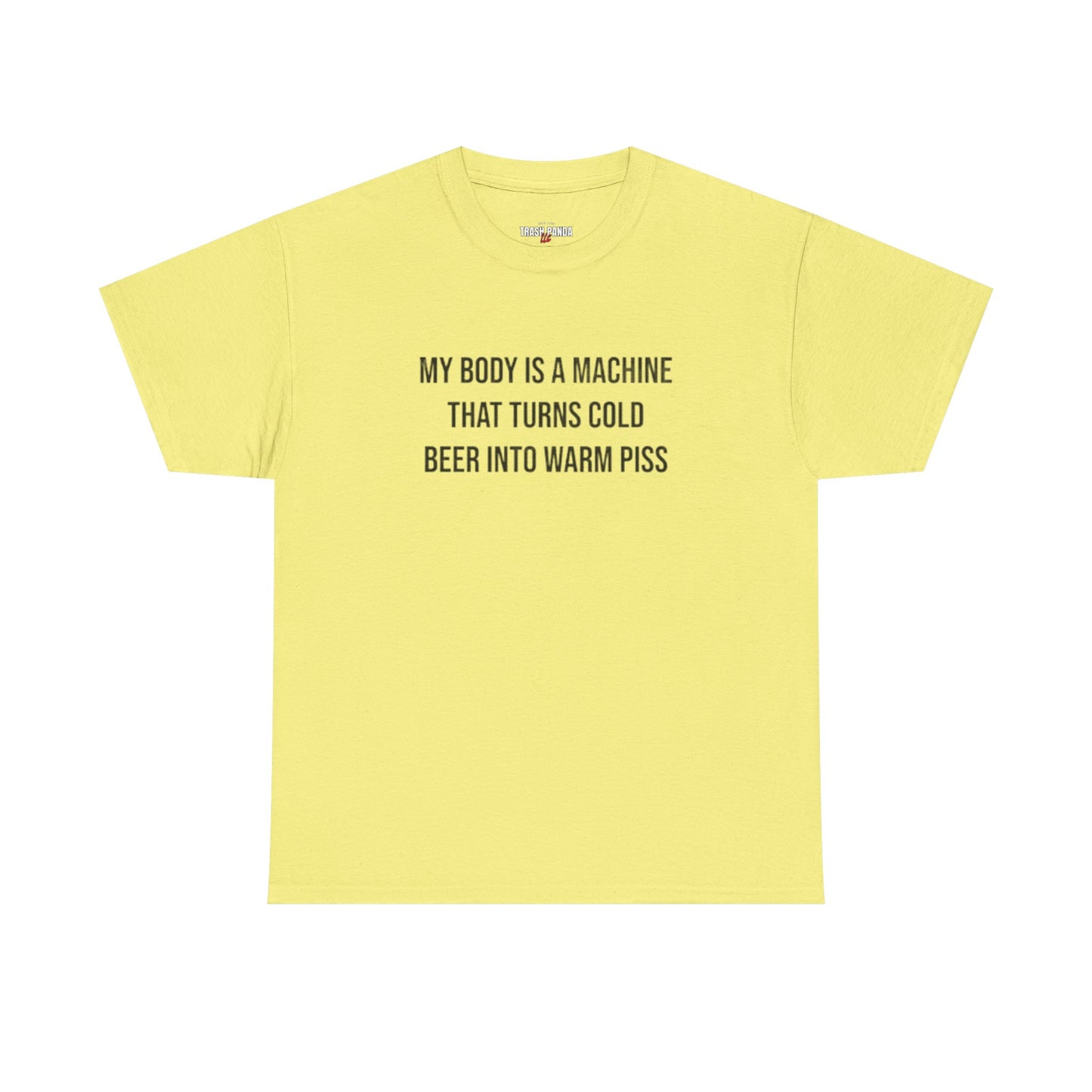 My Body Is A Machine Unisex Heavy Cotton Tee