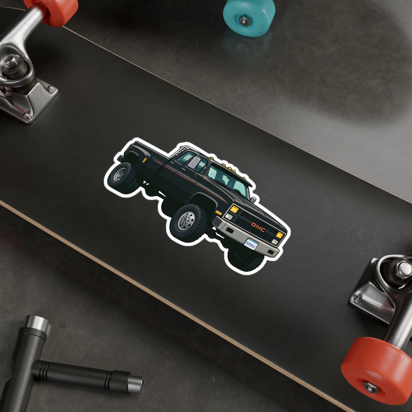 D Mathews Front Kiss-Cut Vinyl Decals