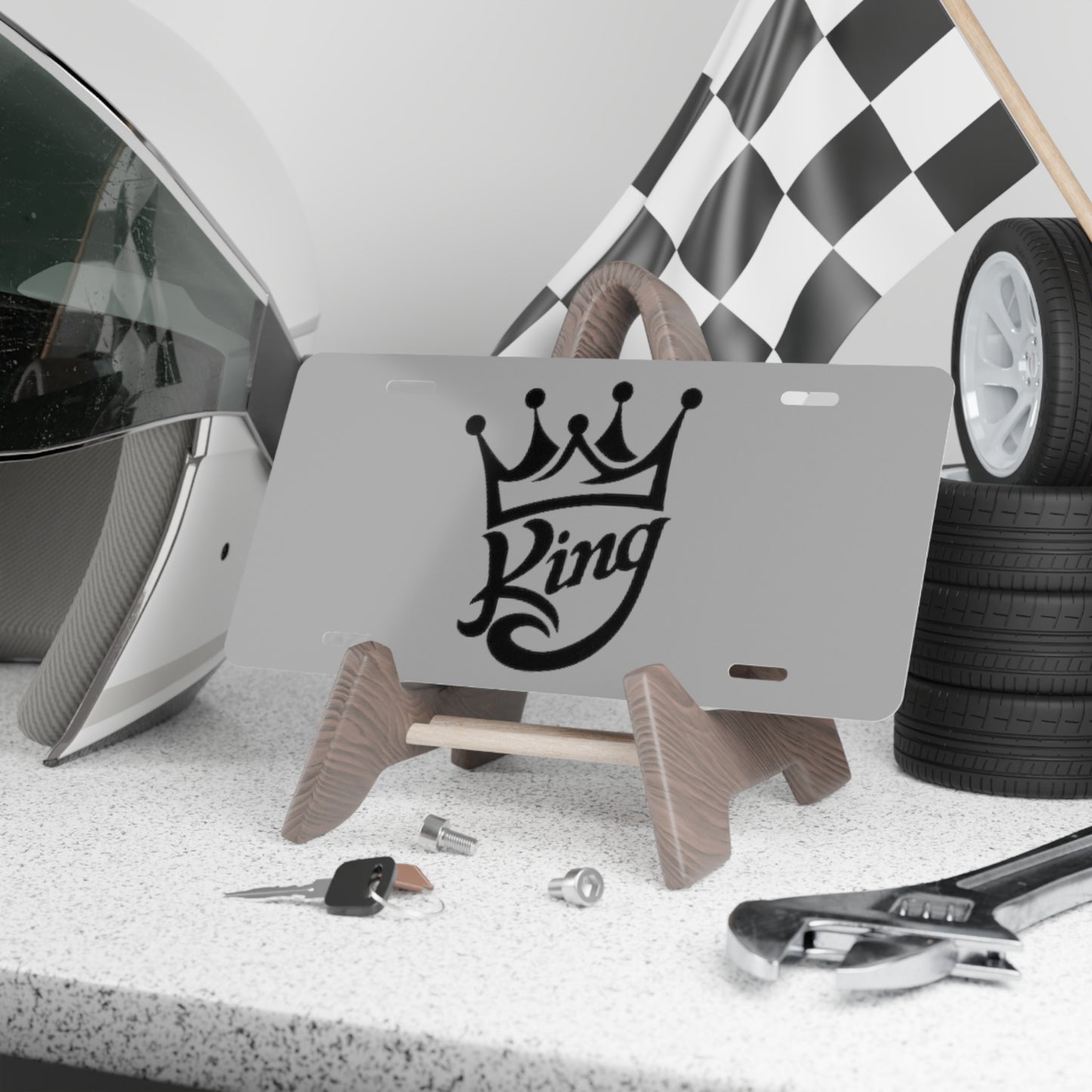 King Gry Vanity Plate