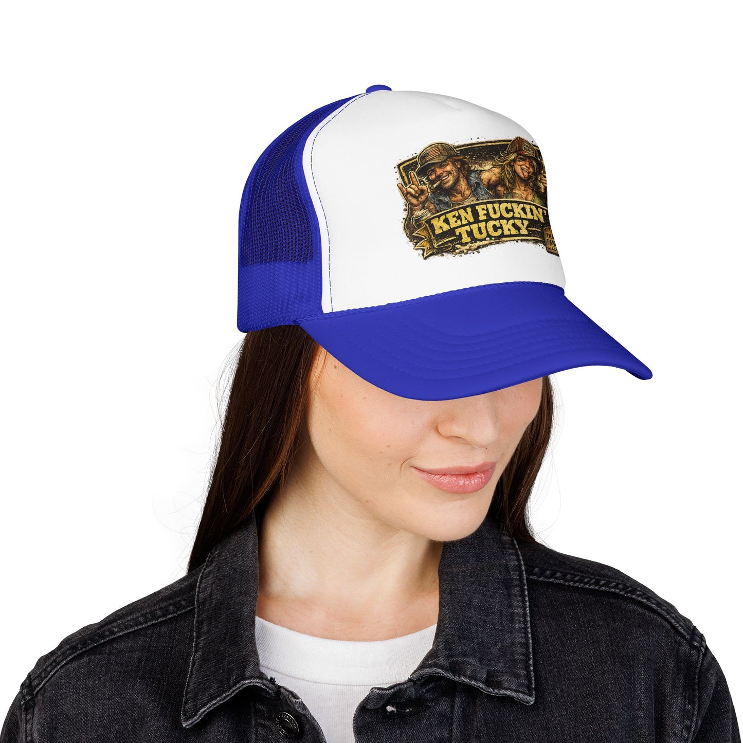 Ken Fn' Tucky Foam Trucker Hat (Printed)