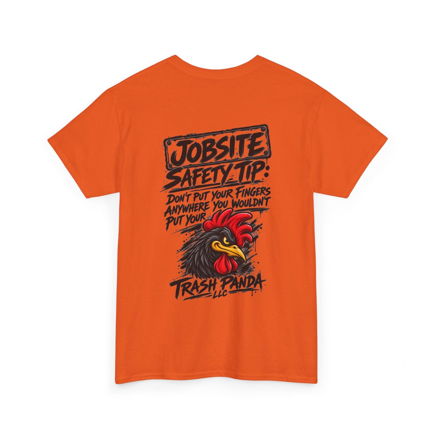 Jobsite Safety Tip Heavy Cotton Tee
