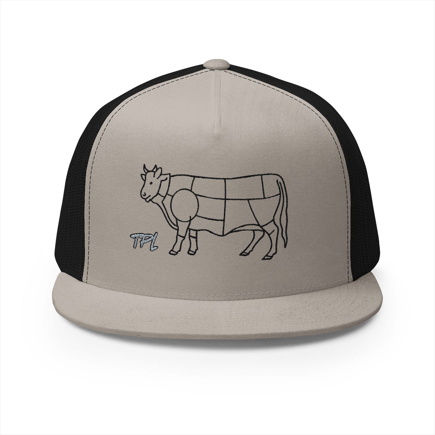 Cuttin' Up 5 Panel Trucker Cap (Embroidery)