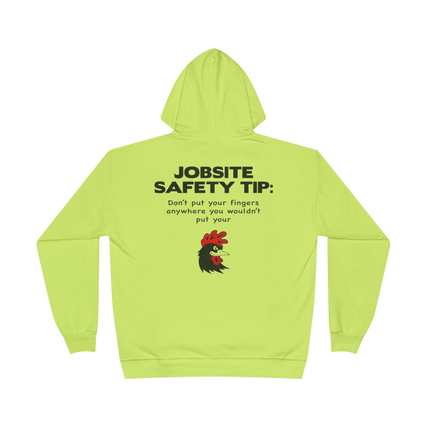 Jobsite Safety Tip Unisex EcoSmart® Pullover Hoodie Sweatshirt