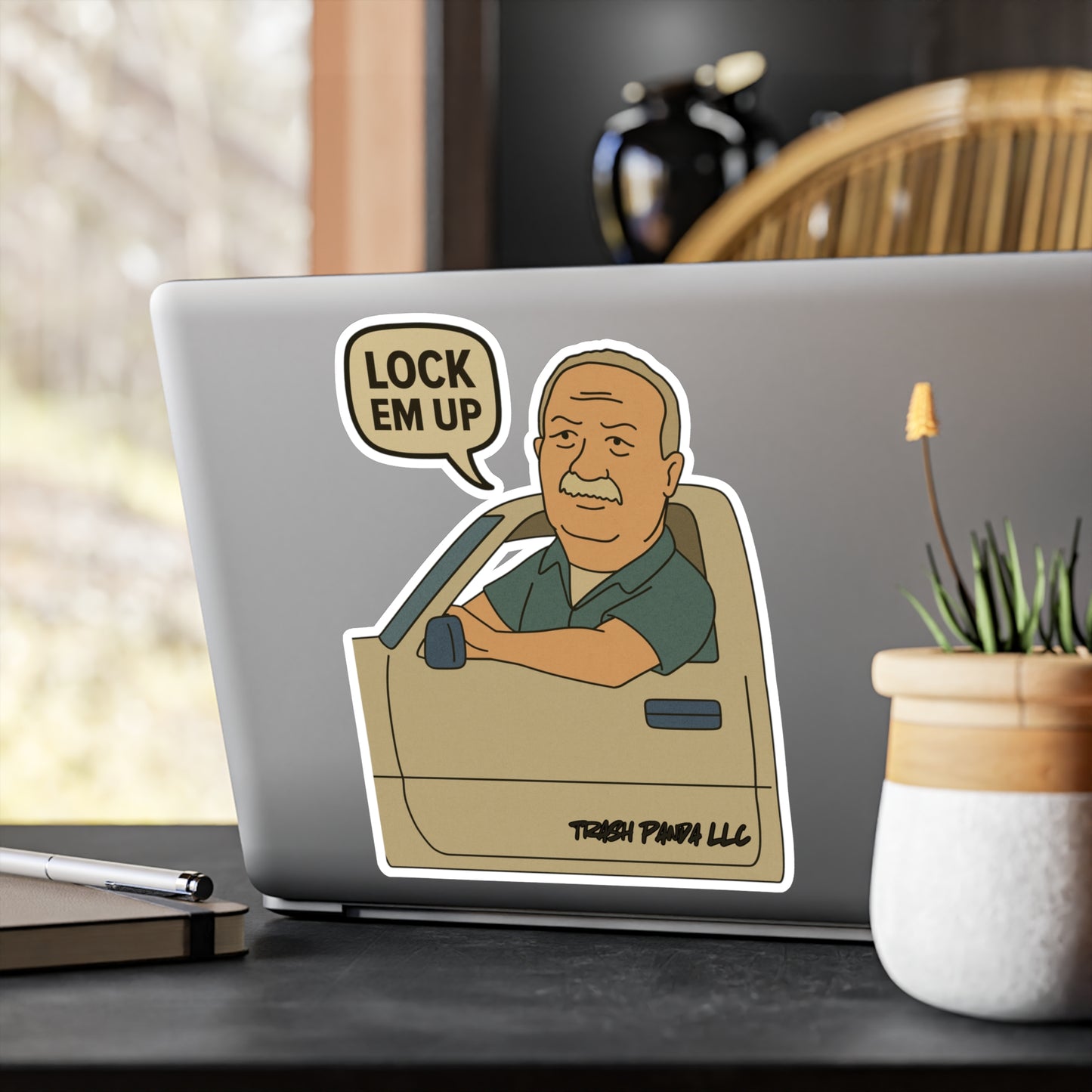 Lock Em Up King Hill Vinyl Decals