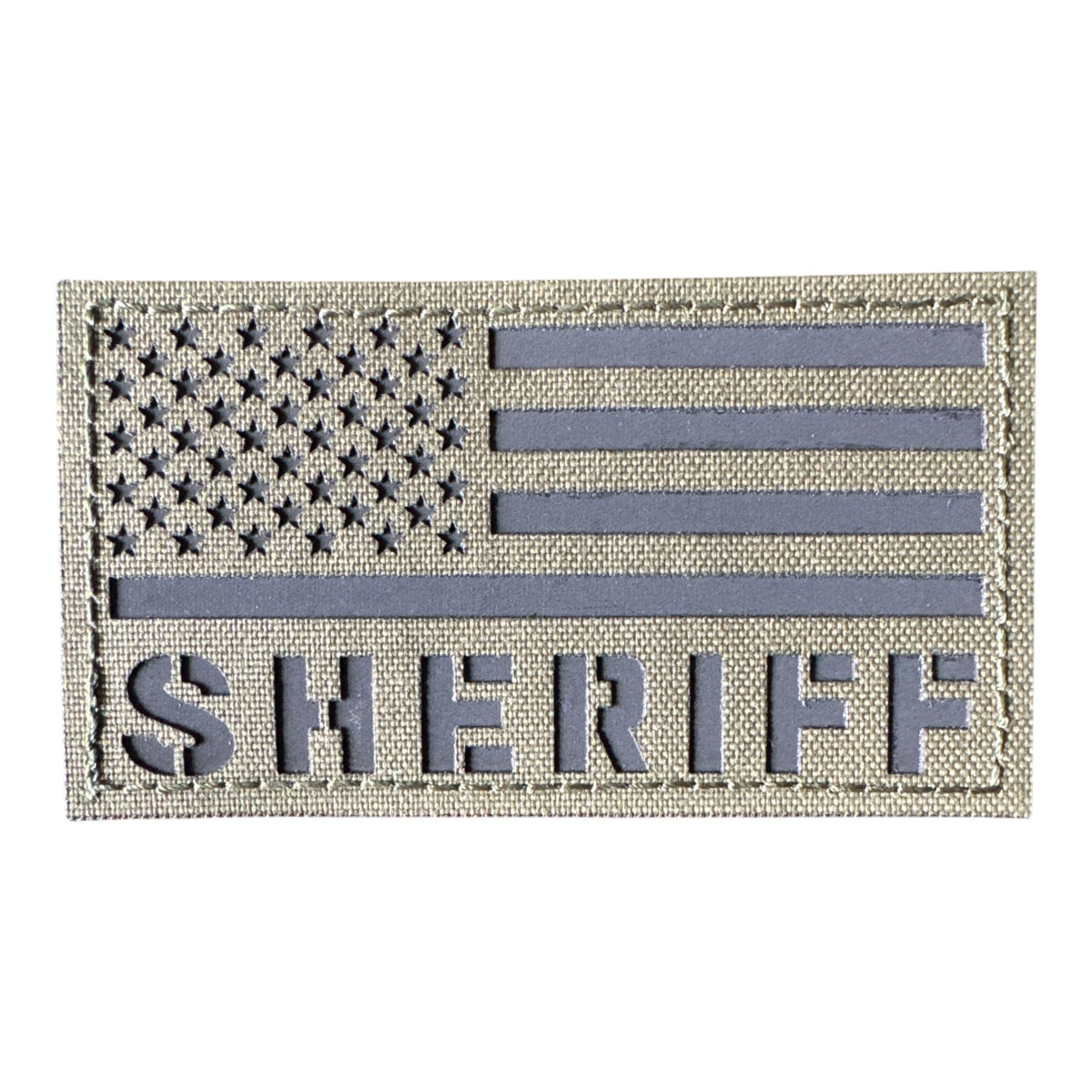 2x3.5” Sheriff Patch IR or Reflective