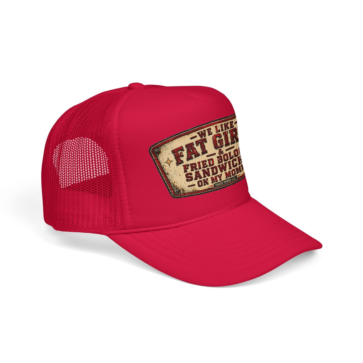 On My Momma Foam Trucker Hat (Printed)