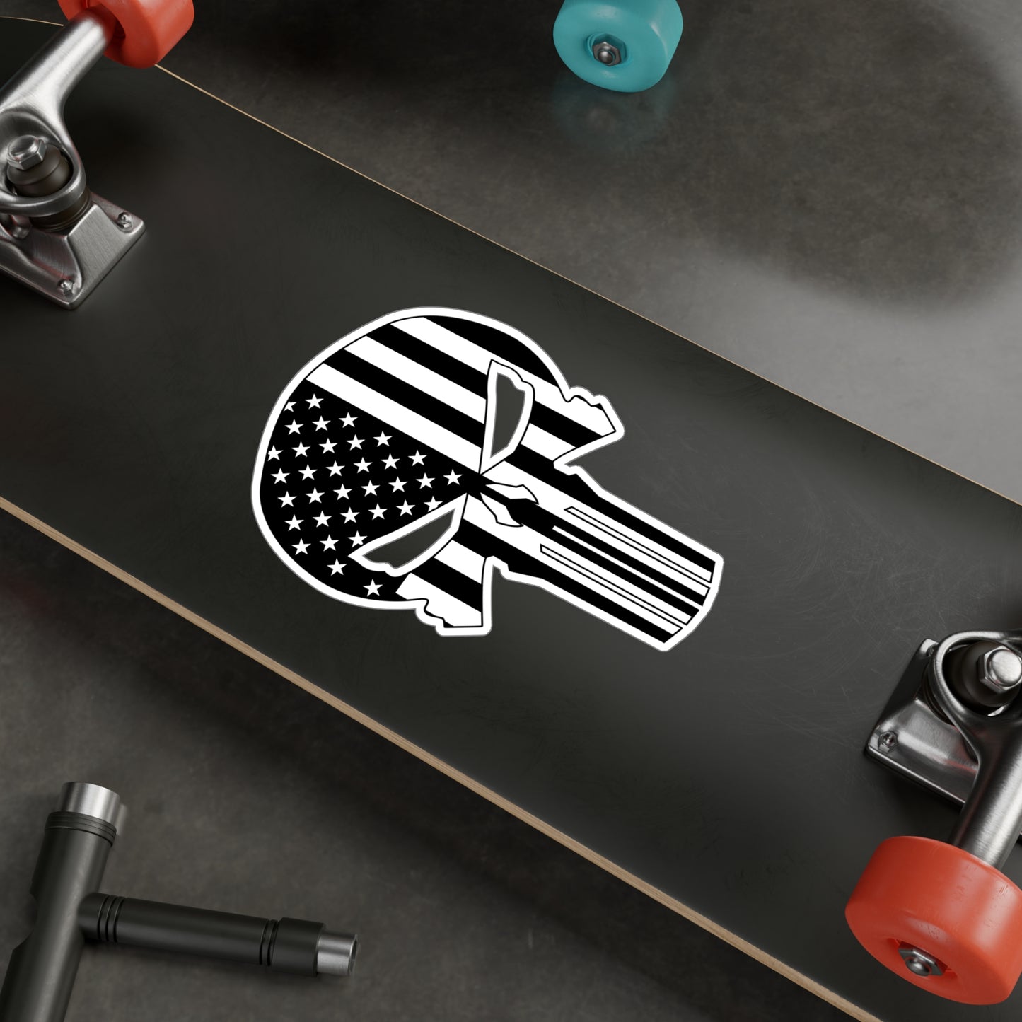 Punisher BW American Vinyl Decals