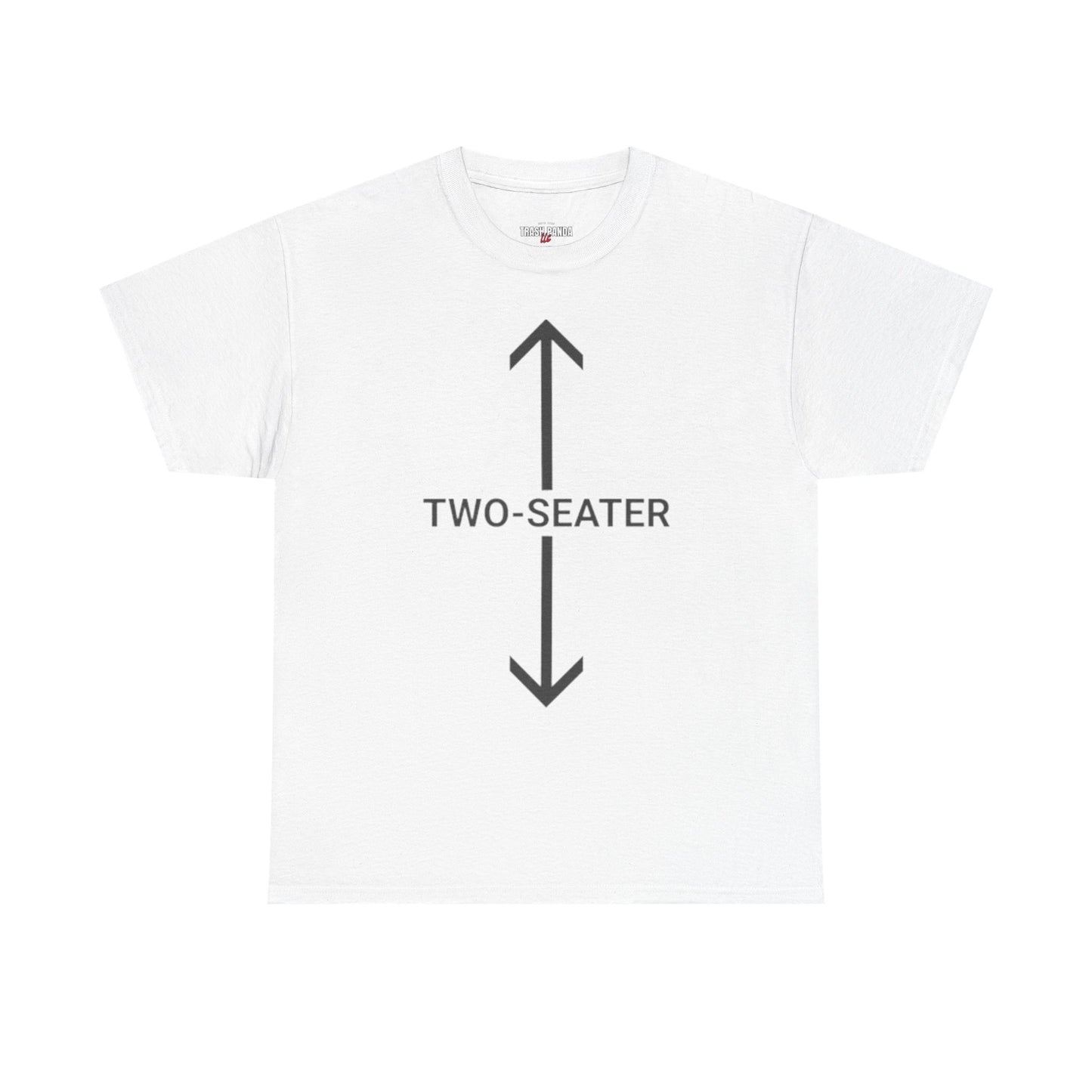 Two-Seater Unisex Heavy Cotton Tee