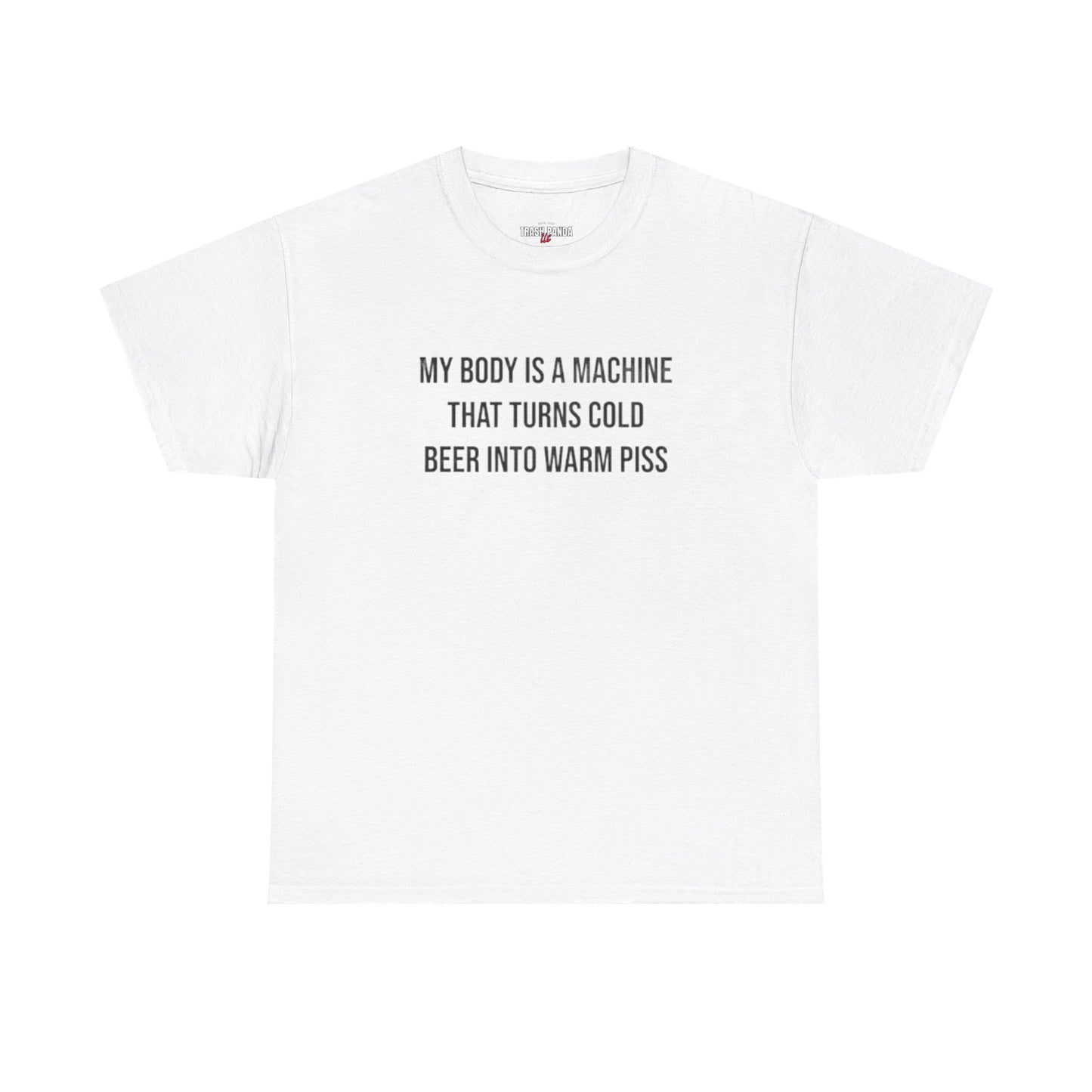 My Body Is A Machine Unisex Heavy Cotton Tee