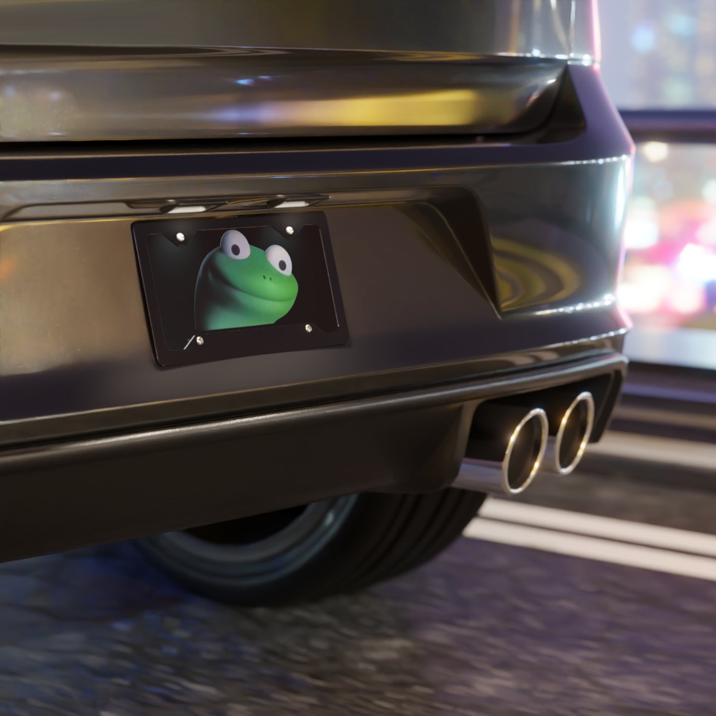 Lizard Vanity Plate