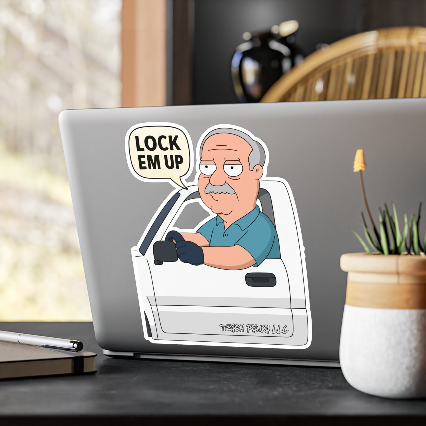 Lock Em Up Family Guy Vinyl Decals