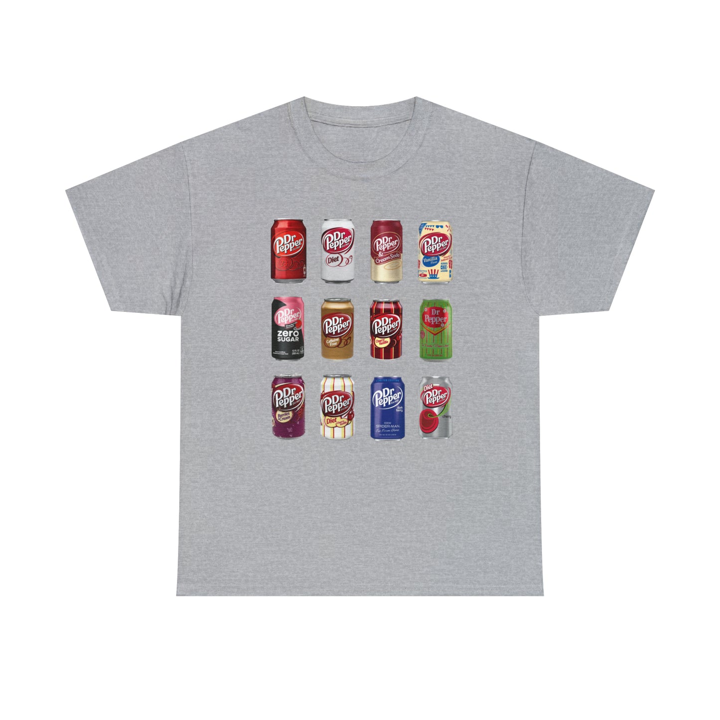 Dr Pepper Unisex Heavy Cotton Tee
