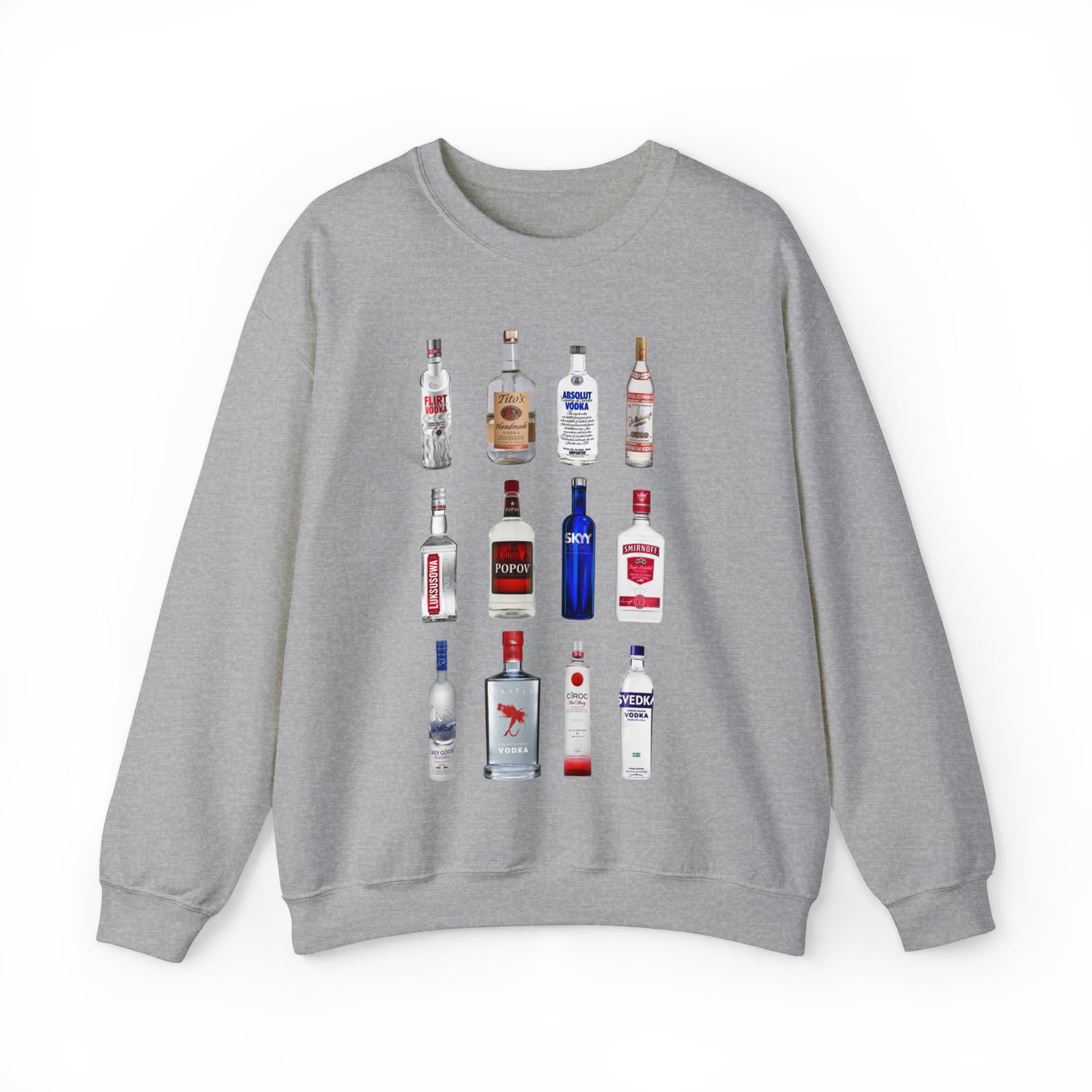 Vodka Sweatshirt Unisex Heavy Blend™ Crewneck Sweatshirt