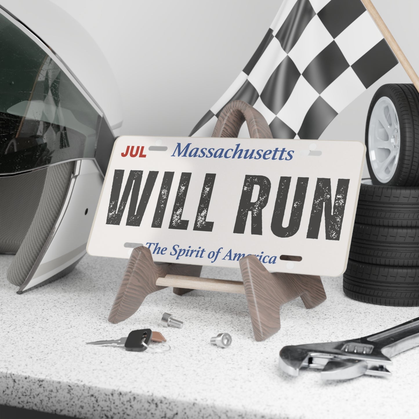Will Run MA Vanity Plate