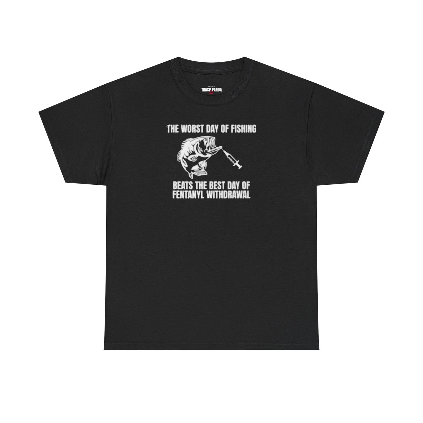 Worst Day Fishing Unisex Heavy Cotton Tee
