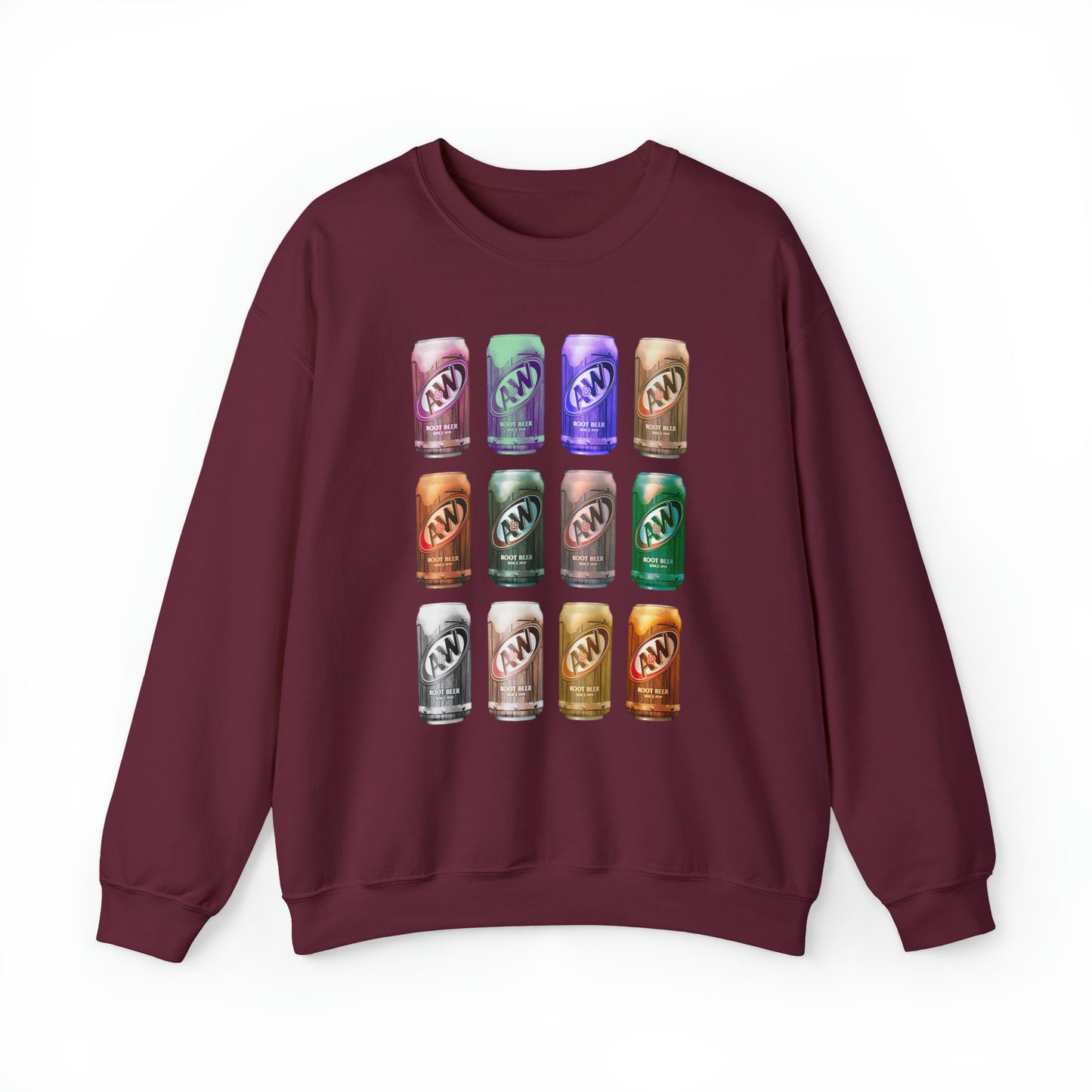 A&W Rootbeer Sweatshirt Unisex Heavy Blend™ Crewneck Sweatshirt