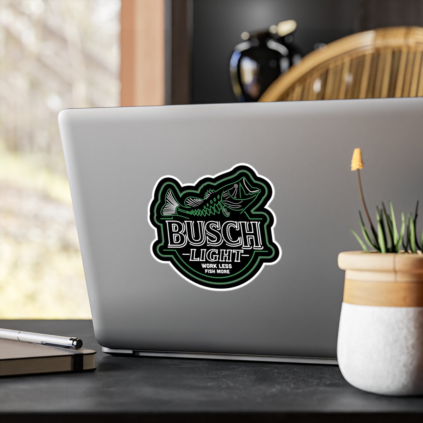 Fish More Kiss-Cut Vinyl Decals