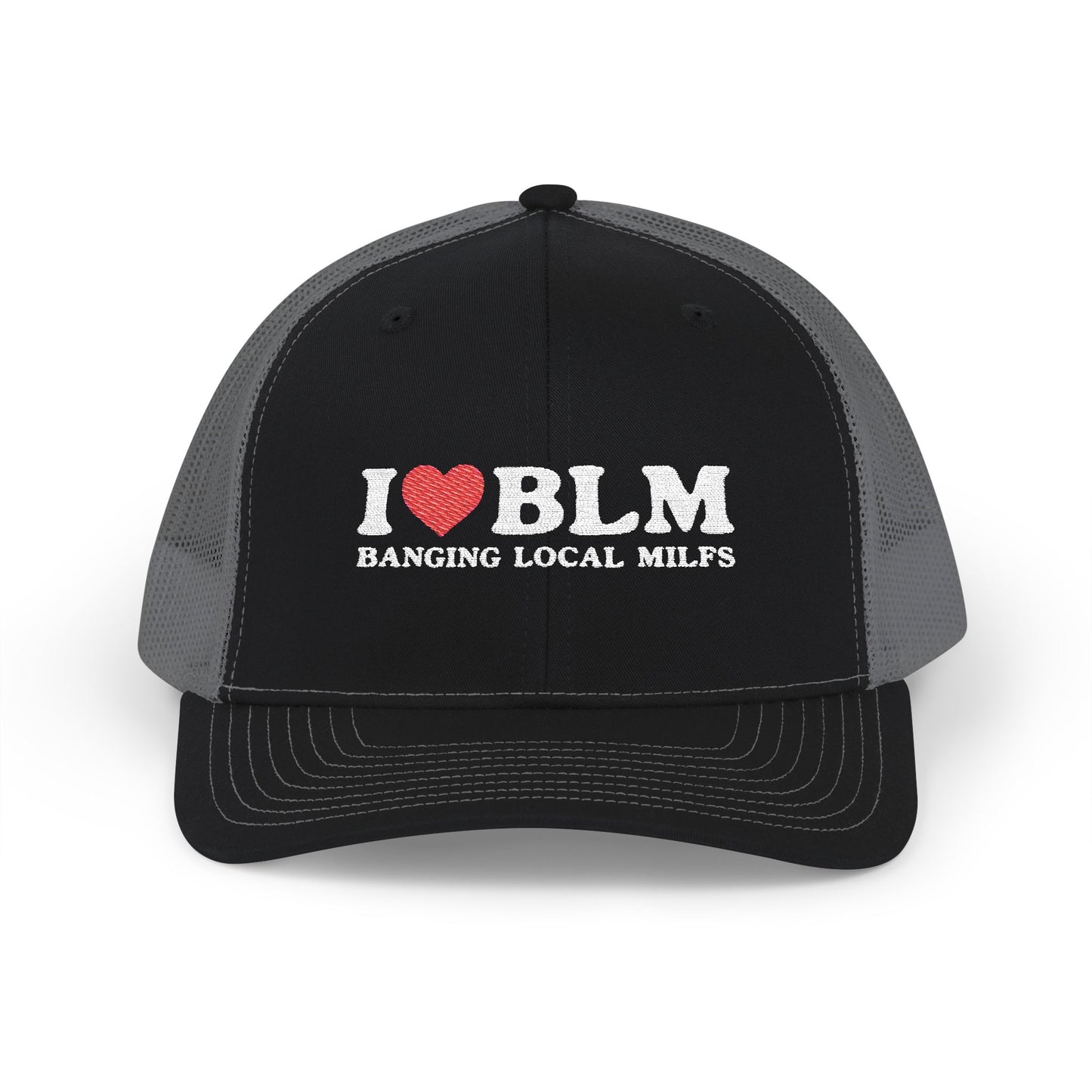 I Heart BLM Richardson 112 Snapback Trucker Cap