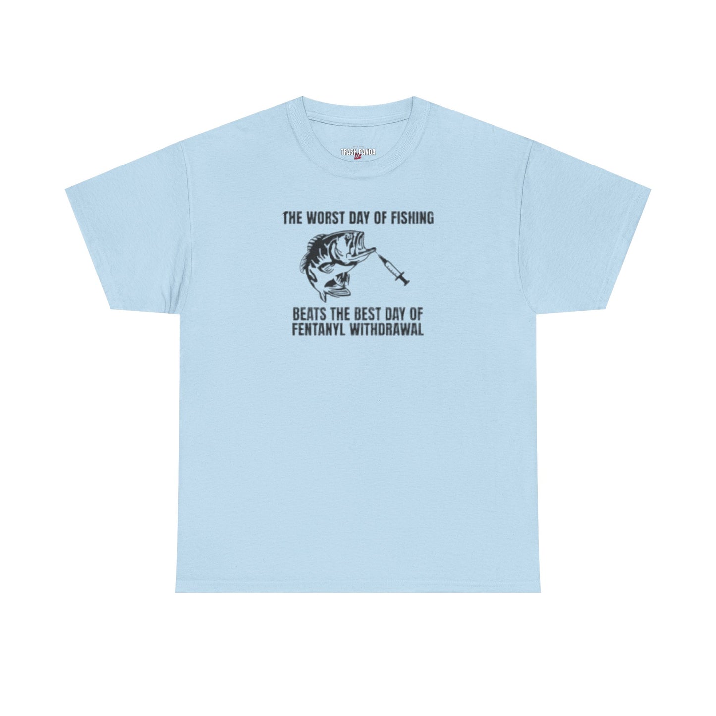 Worst Day Fishing Unisex Heavy Cotton Tee