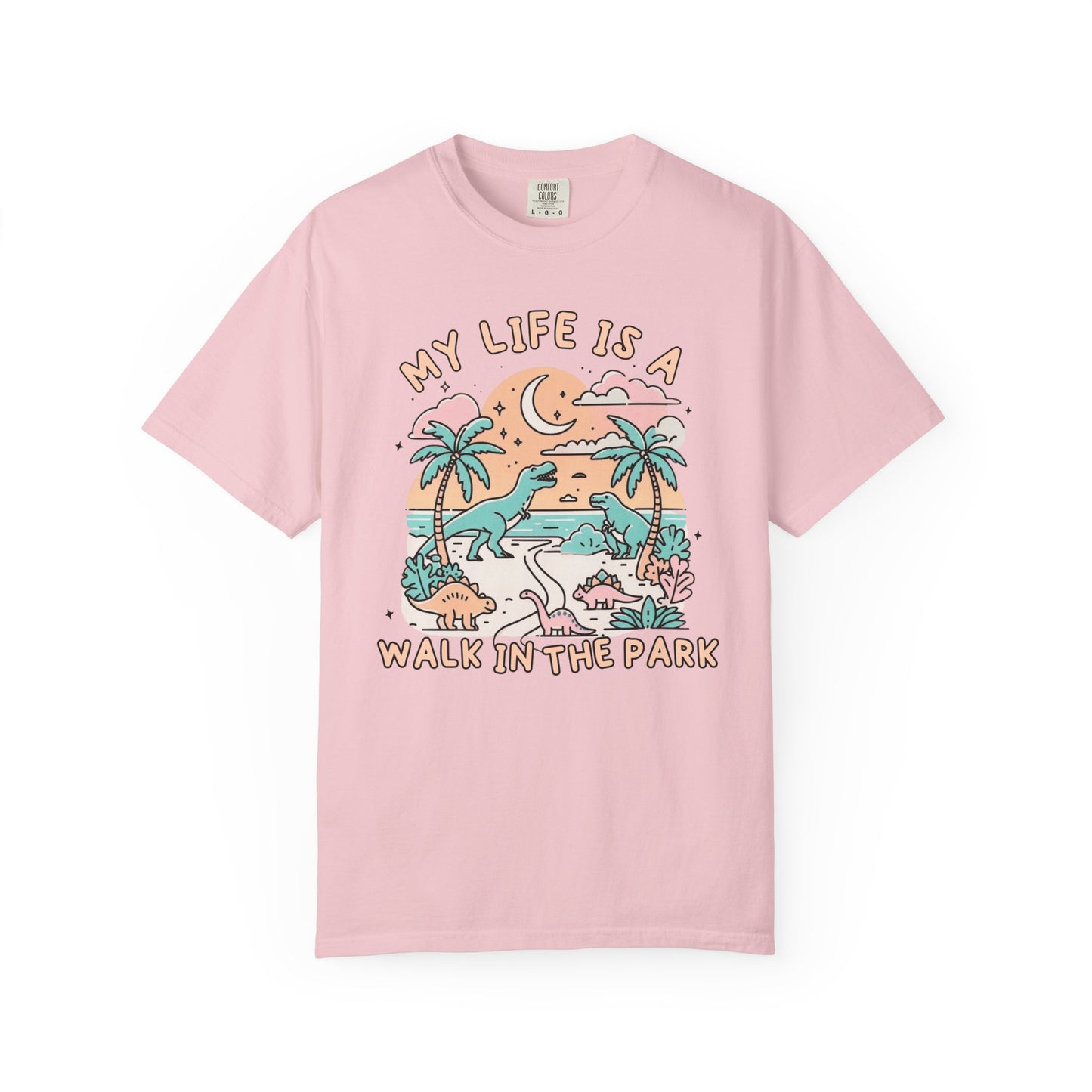 Walk In The Park Dino Comfort Colors T-shirt