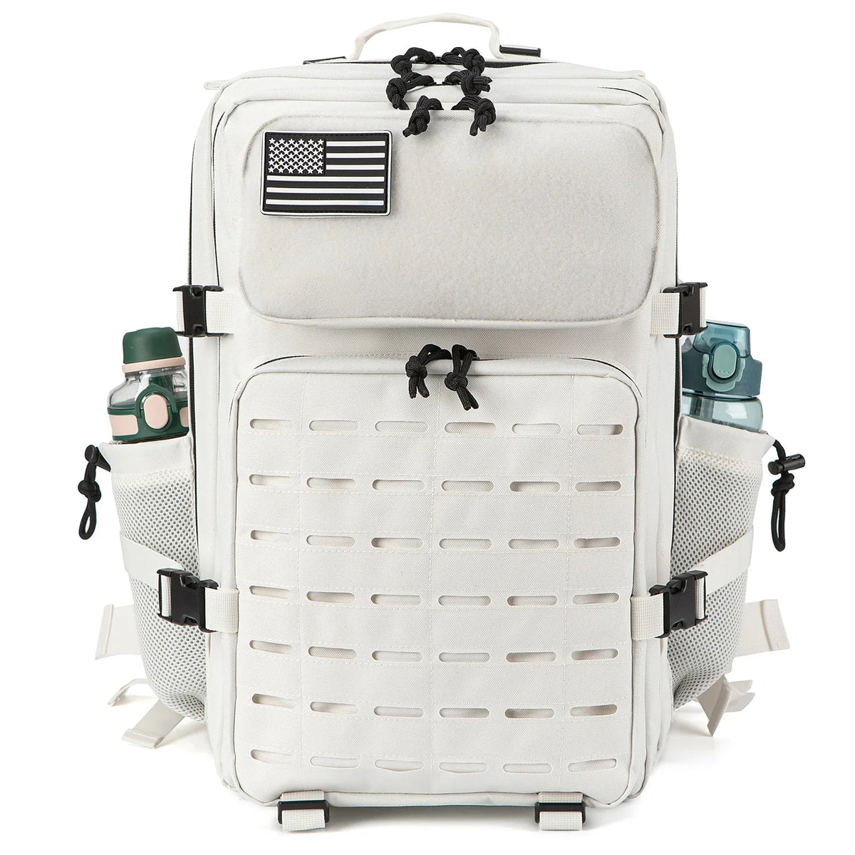 45L Tactical Backpack survival Bag Hunting MOLLE Backpack GYM For Men EDC Outdoor Hiking Rucksack Witch Bottle Holder