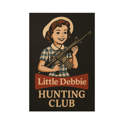 Little Debbie Hunting Club Vinyl Decal