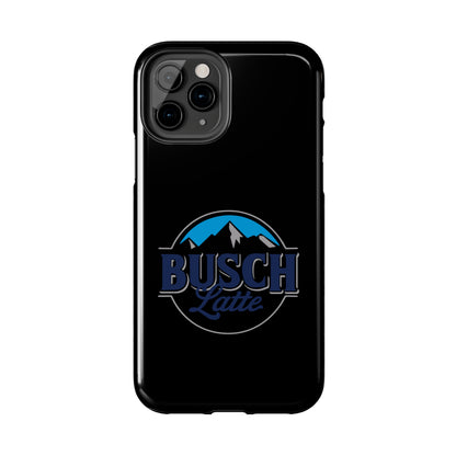 Busch Latte Blk Tough iPhone Cases