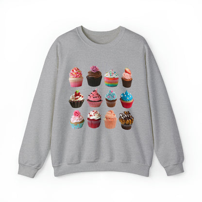 Cup Cakes Sweatshirt Unisex Heavy Blend™ Crewneck Sweatshirt