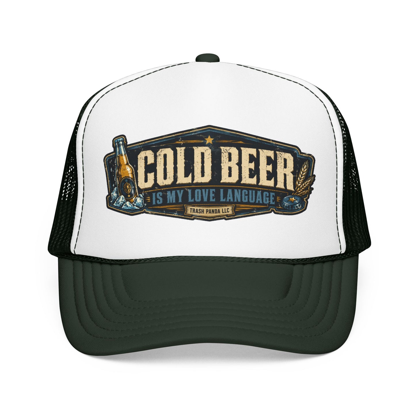 Cold Beer Foam Trucker Hat (Printed)