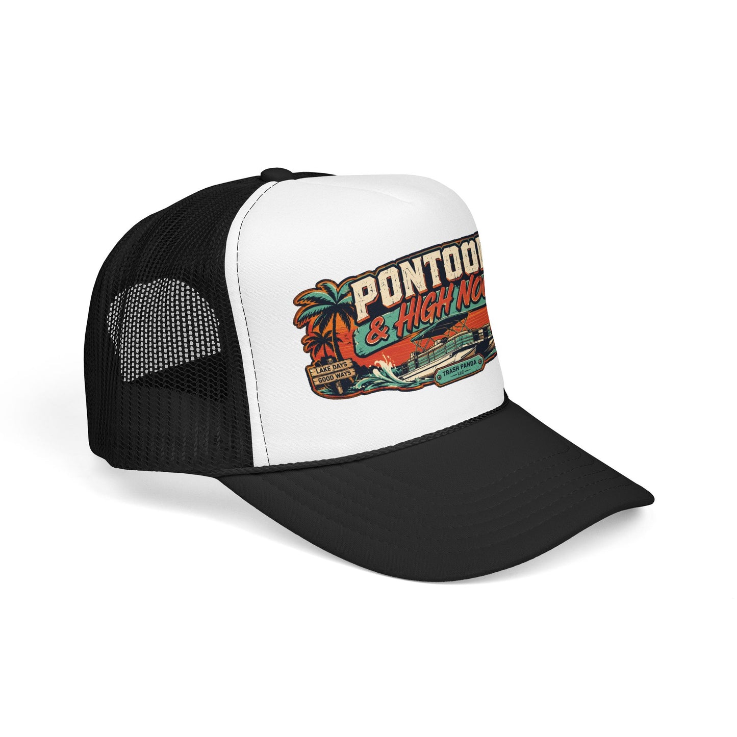 Pontoons & High Noons Foam Trucker Hat (Printed)