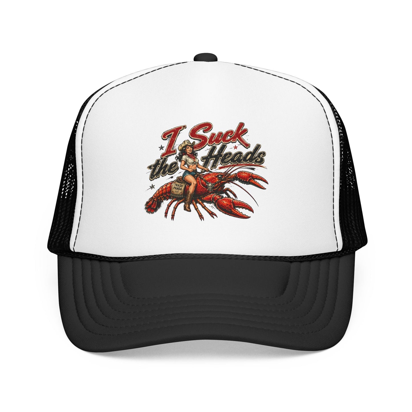 I Suck The Heads Foam Trucker Hat (Printed)