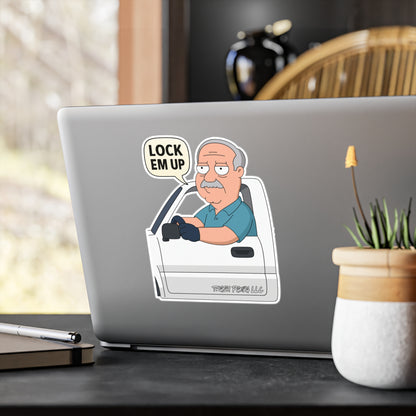 Lock Em Up Family Guy Vinyl Decals