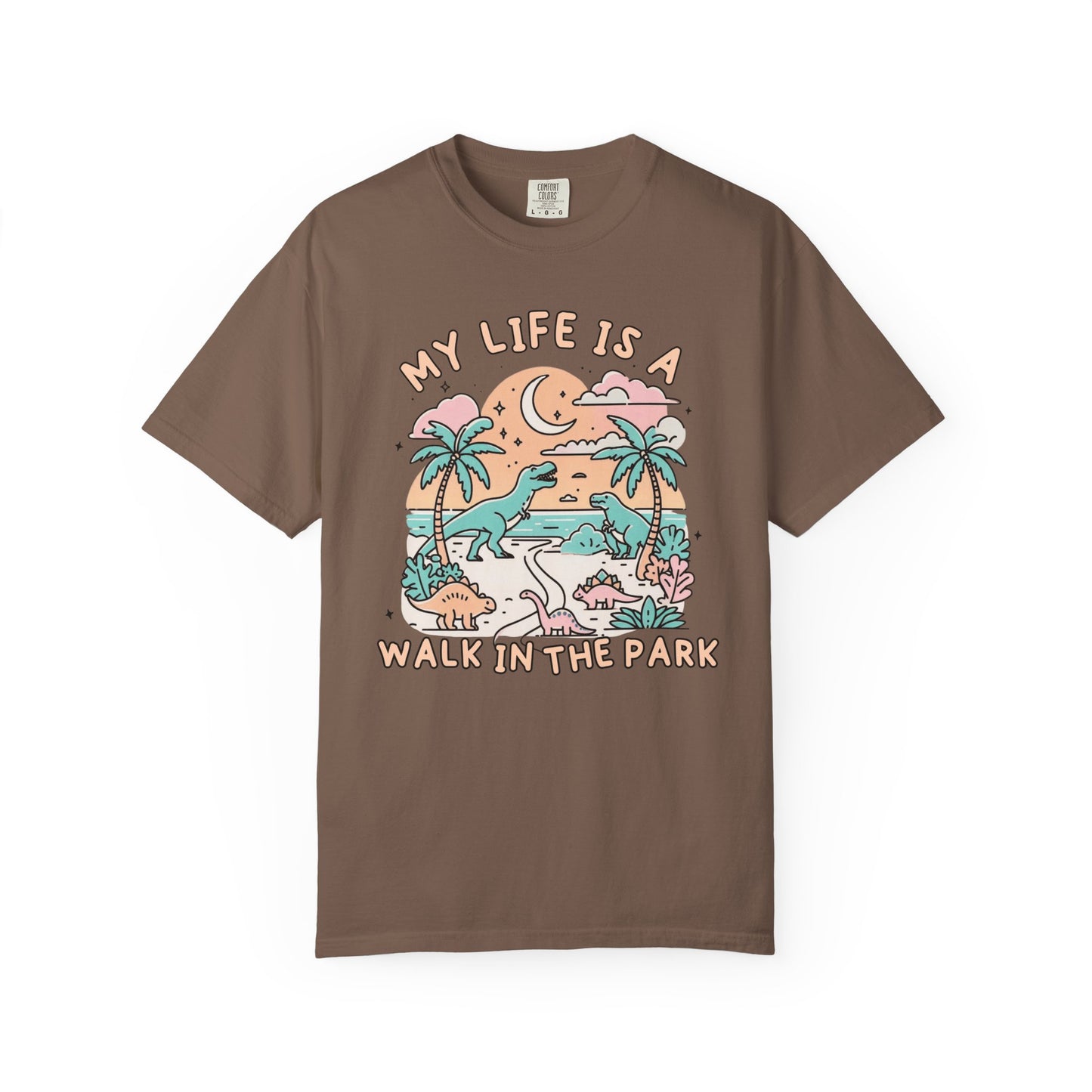 Walk In The Park Dino Comfort Colors T-shirt