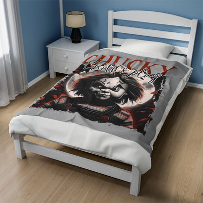 CHUCKY Velveteen Plush Blanket