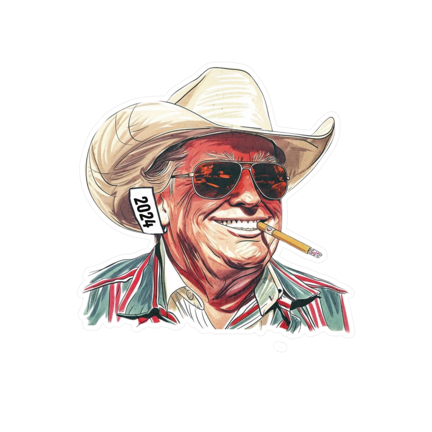 Western Daddy T Vinyl Decal