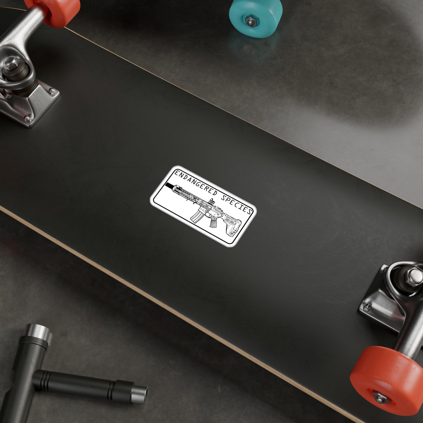 Endangered Species Vinyl Decal