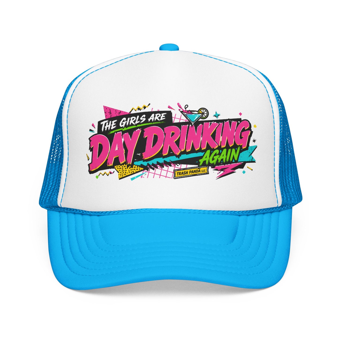 Day Drinking Foam Trucker Hat (Printed)