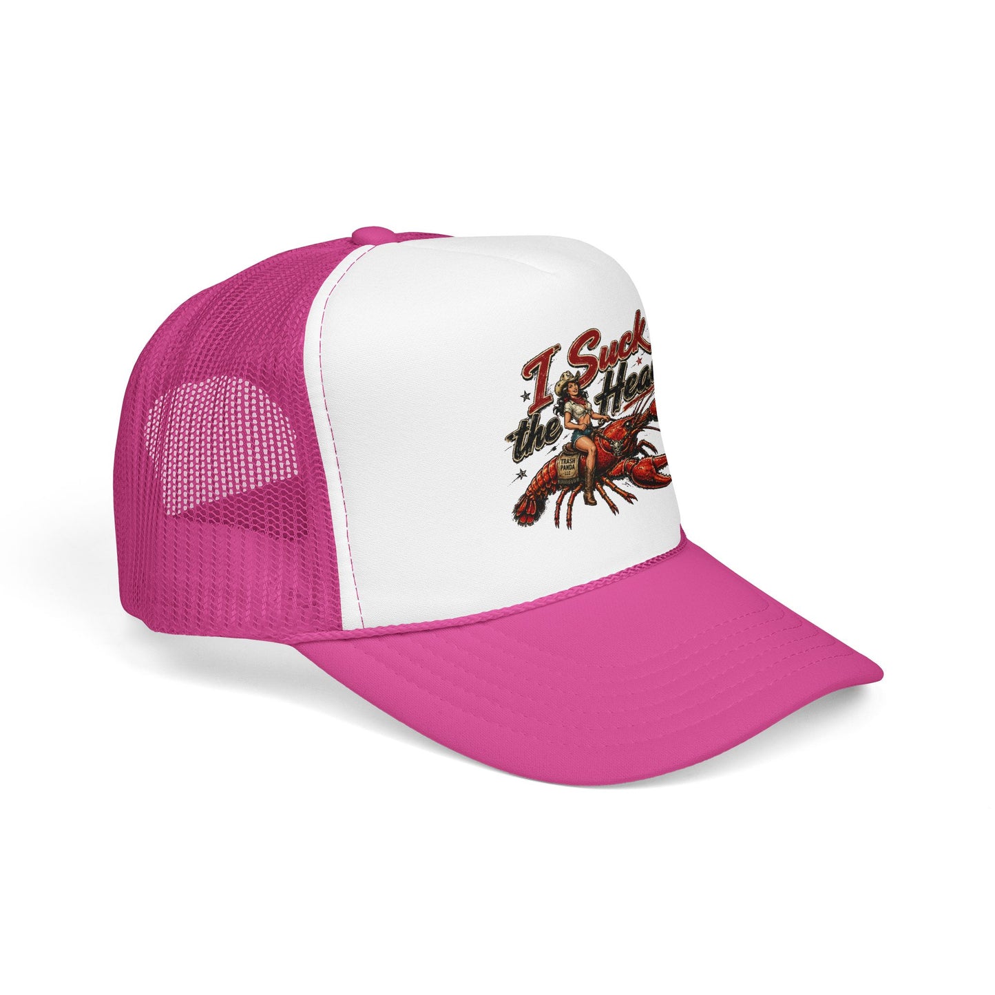 I Suck The Heads Foam Trucker Hat (Printed)